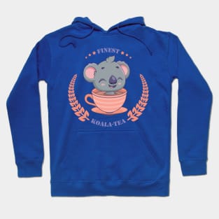 Finest Koala-Tea pun design Hoodie